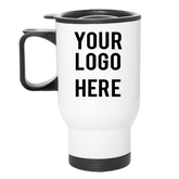 14oz White Travel Mug *From £6.95 ex vat*